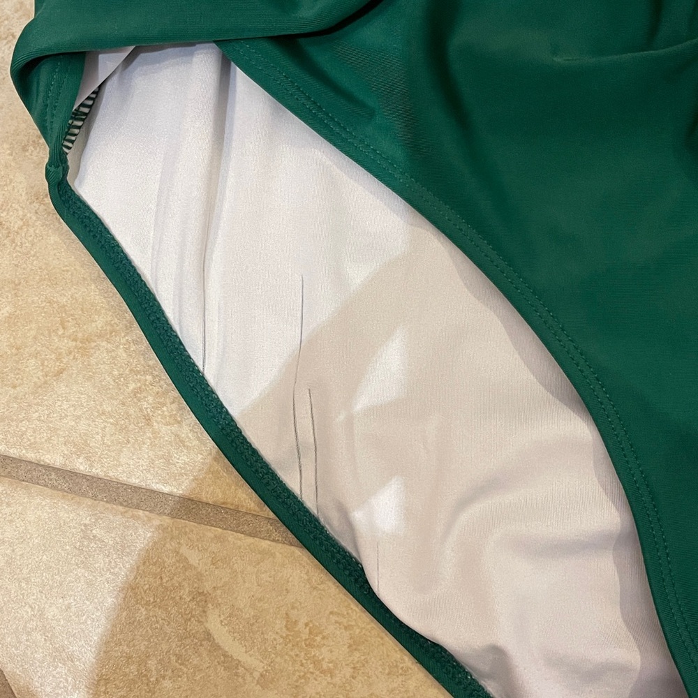 Women's One Piece Swimsuit xxl Emerald Green - Picture 11 of 11